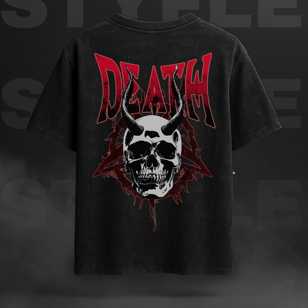 Black Rebellion 🖤- oversized Gothic Streetwear T-Shirt