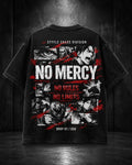 NO MERCY - Acid Wash Black Tee