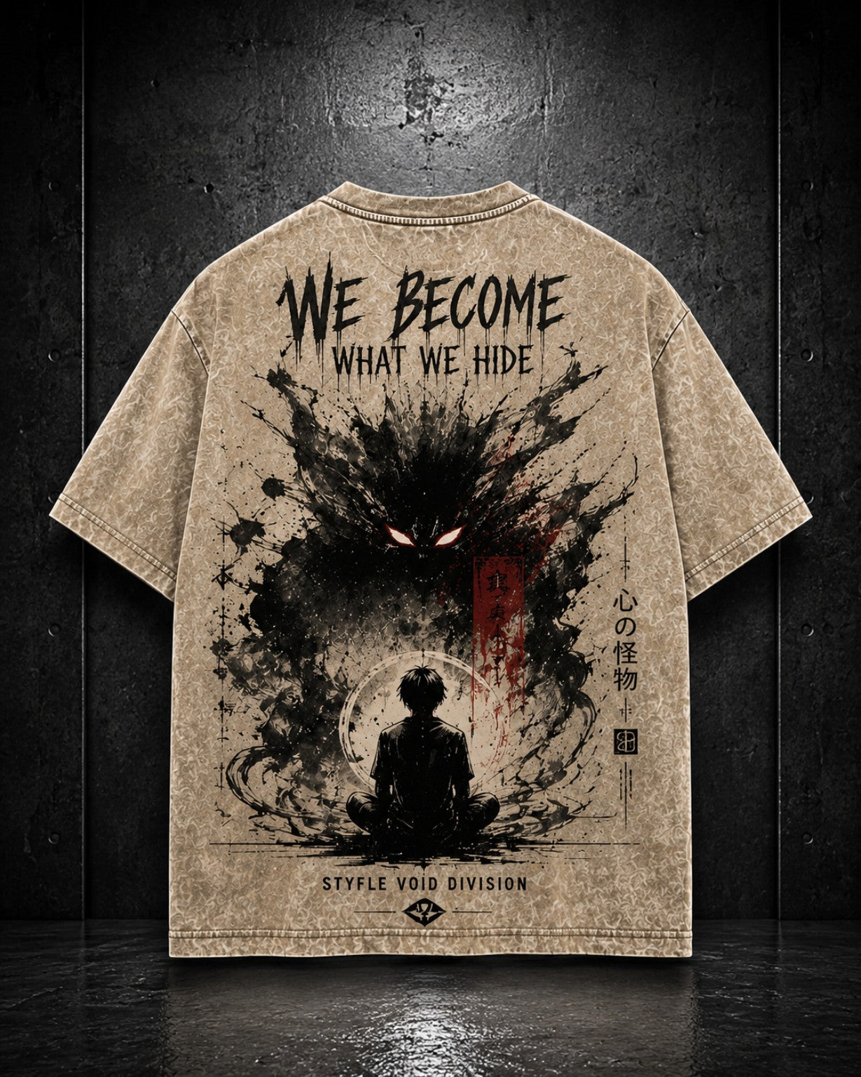 Void Division Acid Wash Tee