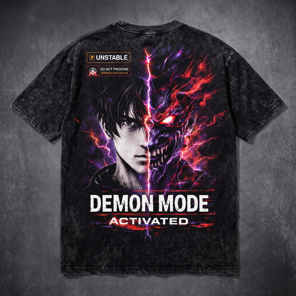 Demon Mode Activated T-shirt
