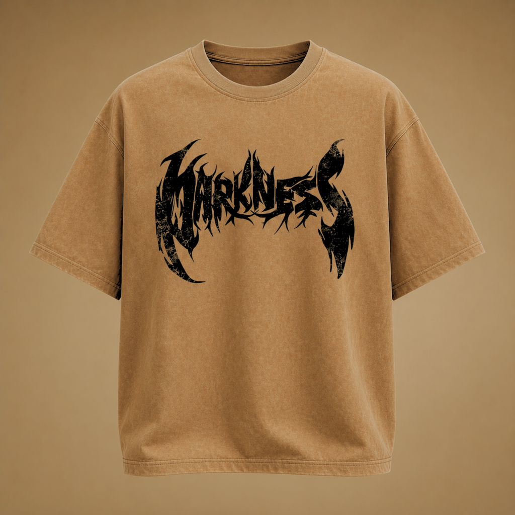 Darkness Reign Oversized Gothic T-Shirt