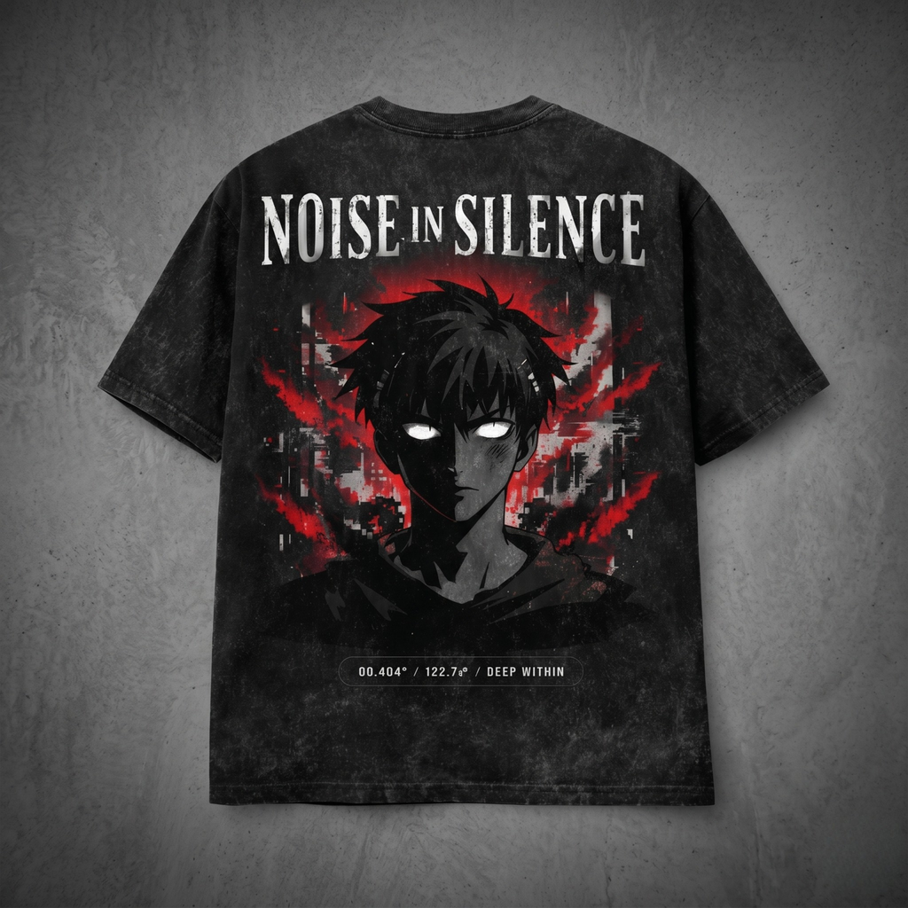 Noise in Silence t-shirt