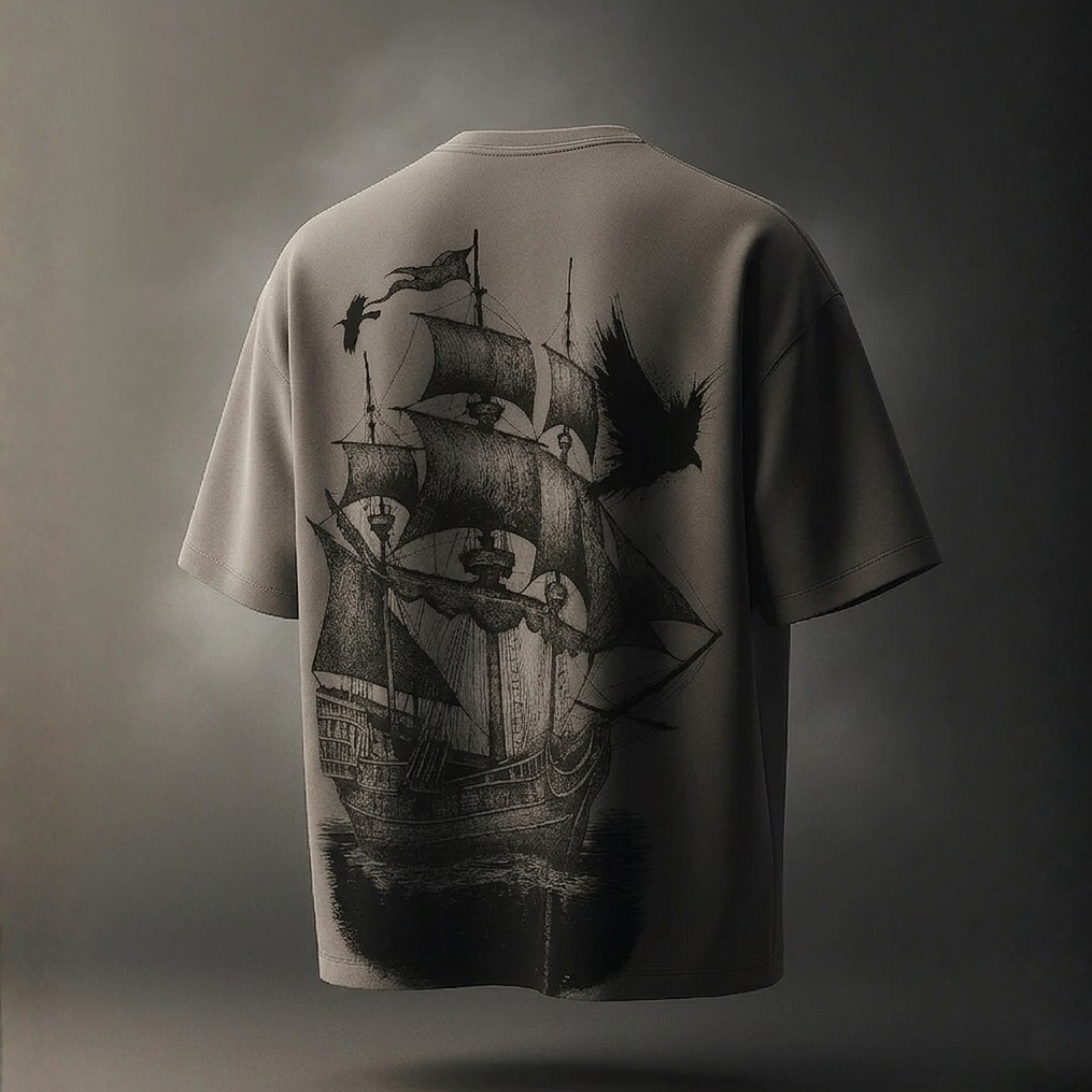Captain’s Legacy Oversized Graphic T-Shirt