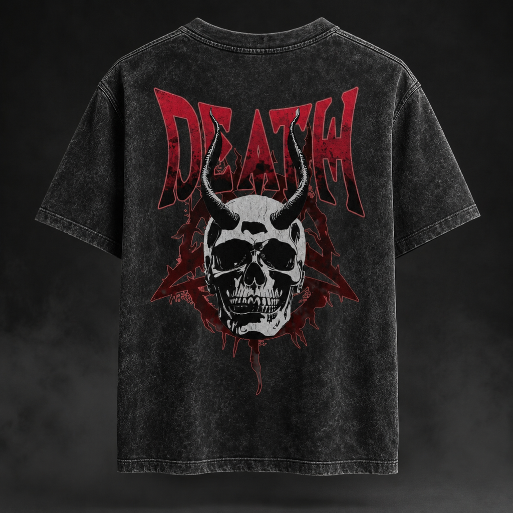 Black Rebellion 🖤- oversized Gothic Streetwear T-Shirt
