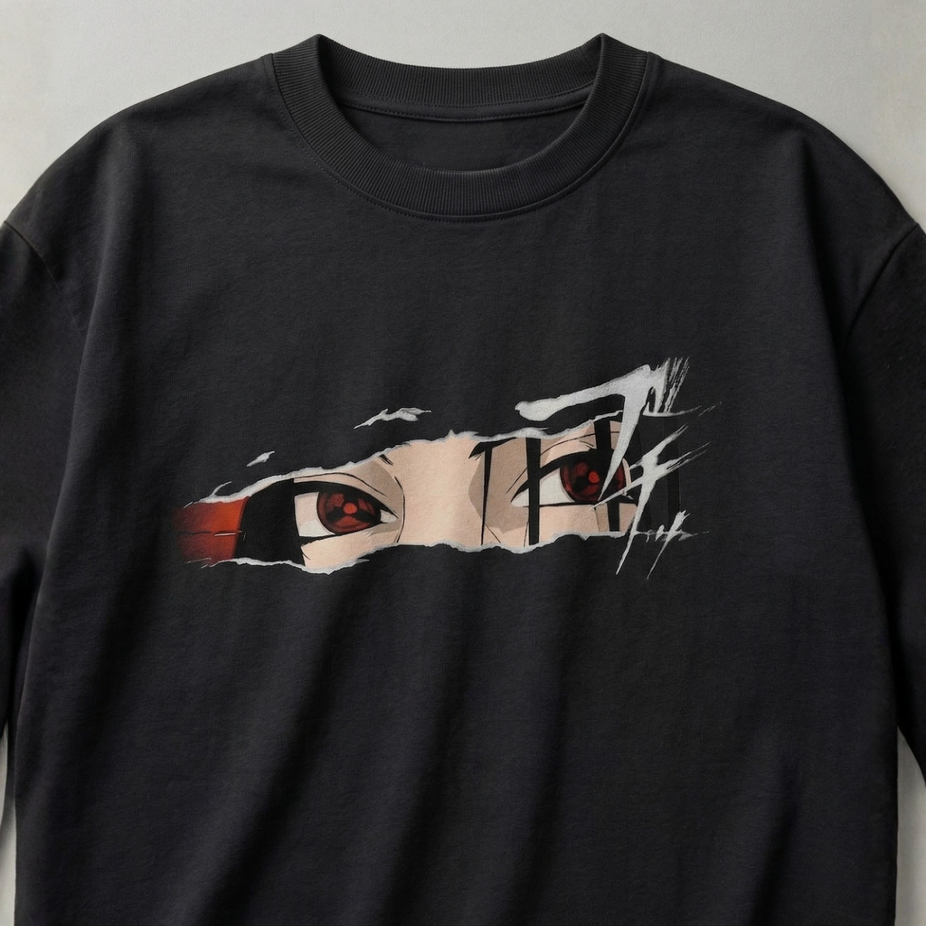 Bloodline Shadows Oversized T-Shirt – Premium Anime Streetwear