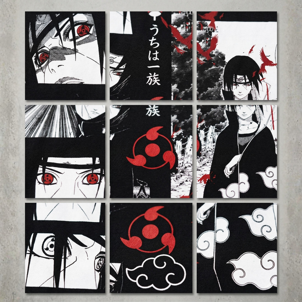 Bloodline Shadows Oversized T-Shirt – Premium Anime Streetwear