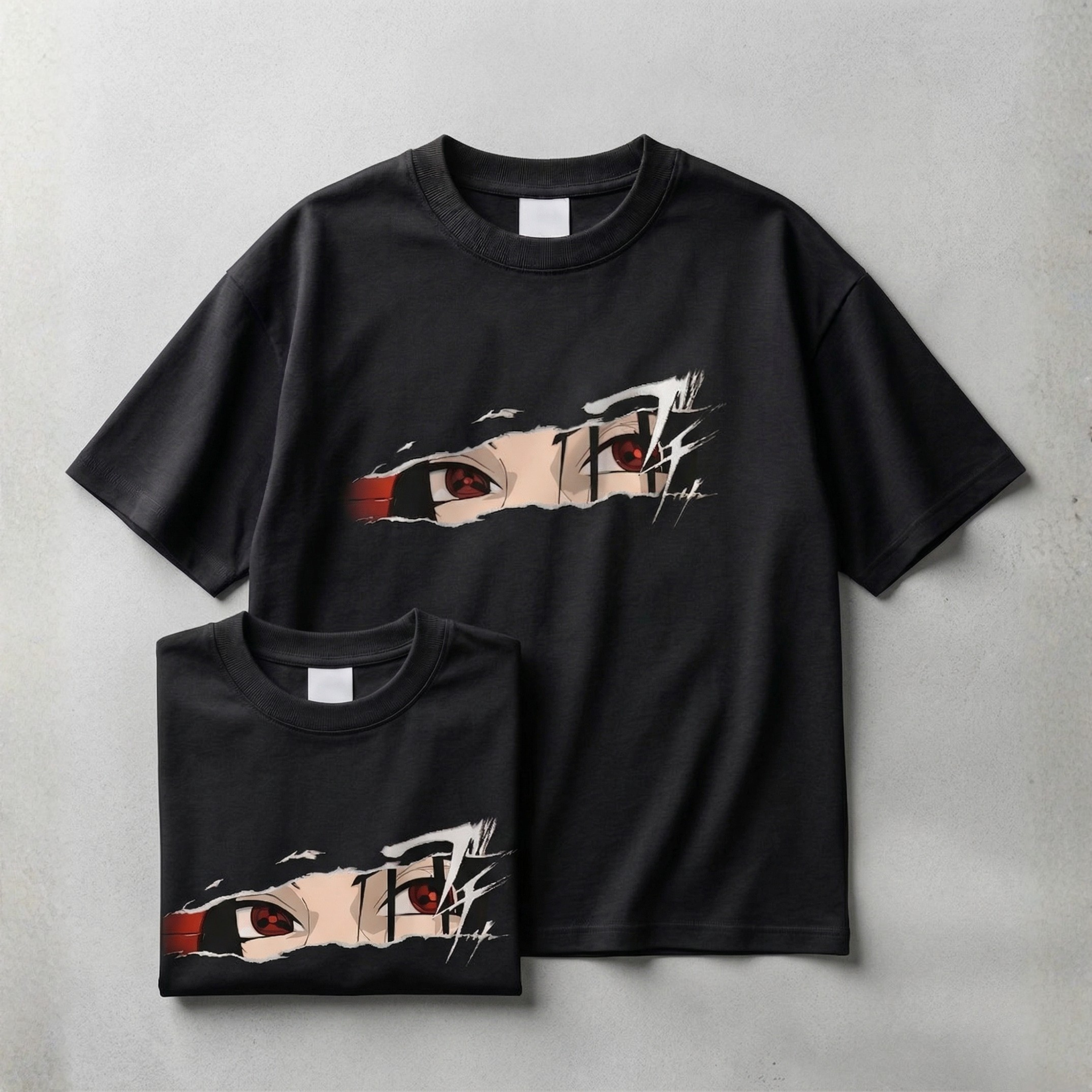Bloodline Shadows Oversized T-Shirt – Premium Anime Streetwear