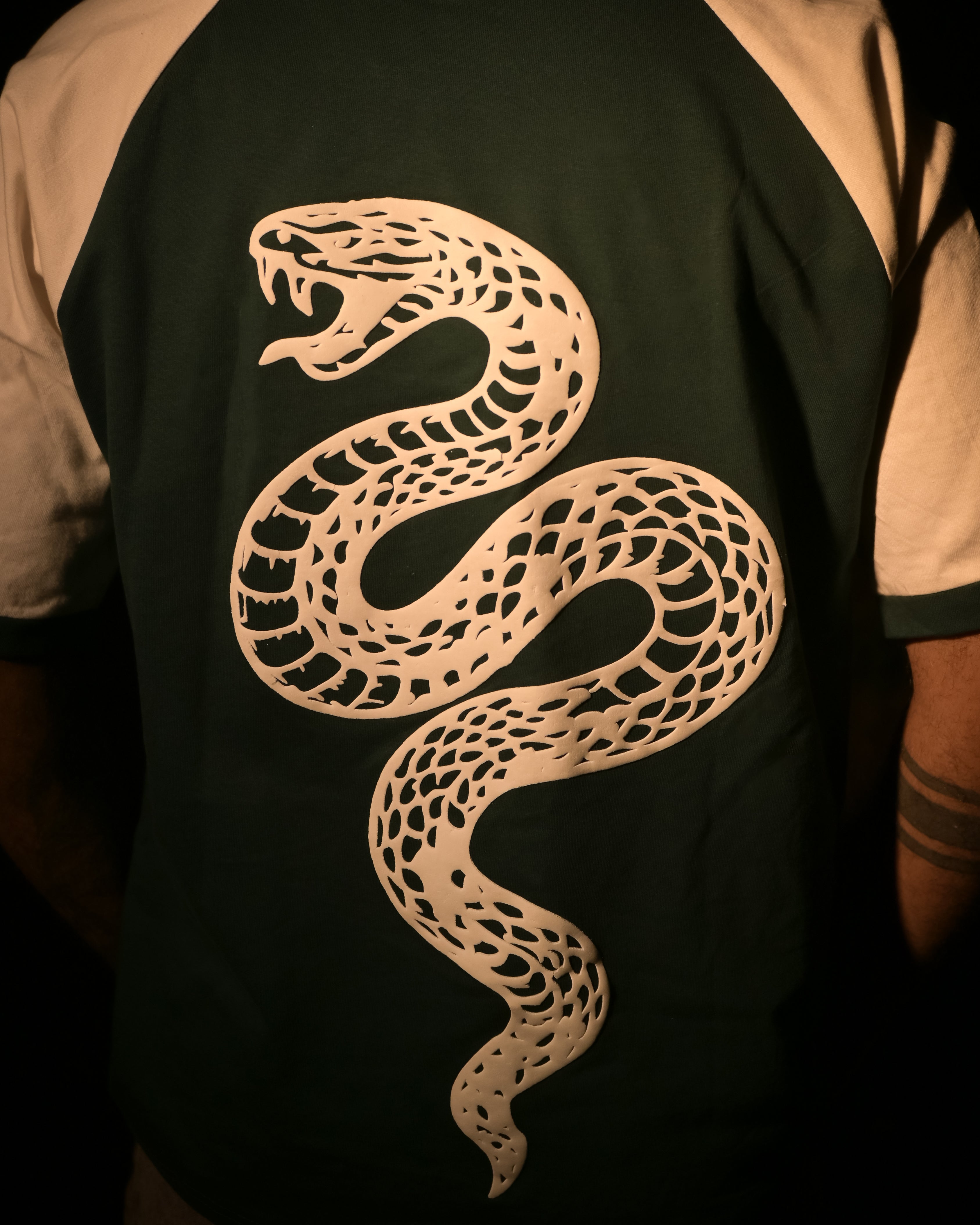 Classic 8 Varsity Jersey Tee – Green & White