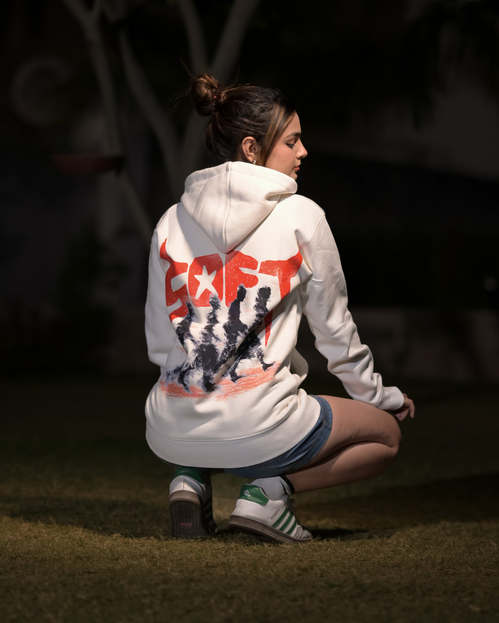 SOFTCORE Rebellion Oversized Graphic Hoodie