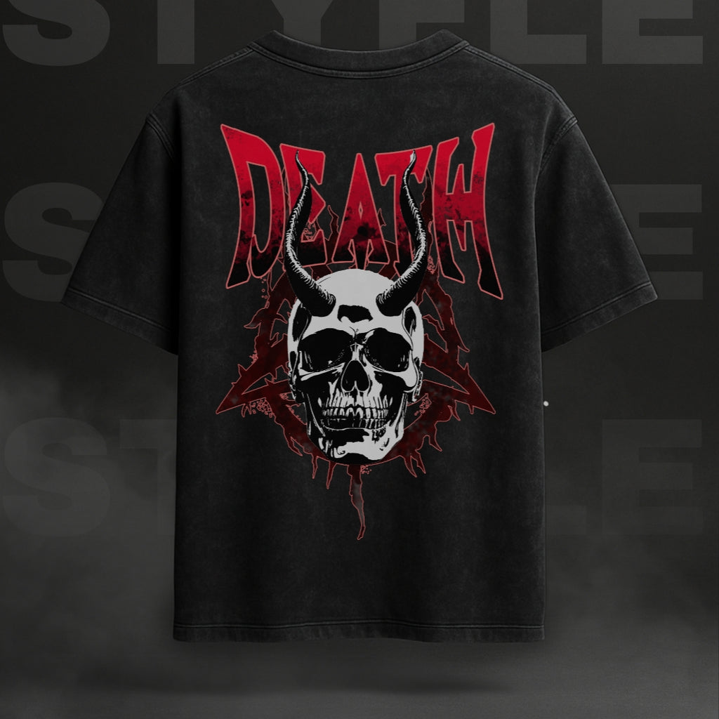 Black Rebellion 🖤- oversized Gothic Streetwear T-Shirt