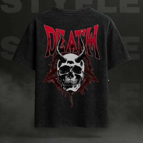 Black Rebellion 🖤- oversized Gothic Streetwear T-Shirt