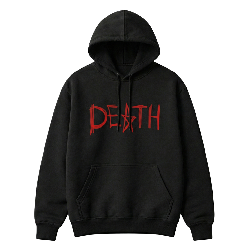 Black Rebellion 🖤- oversized Gothic Streetwear Hoodie