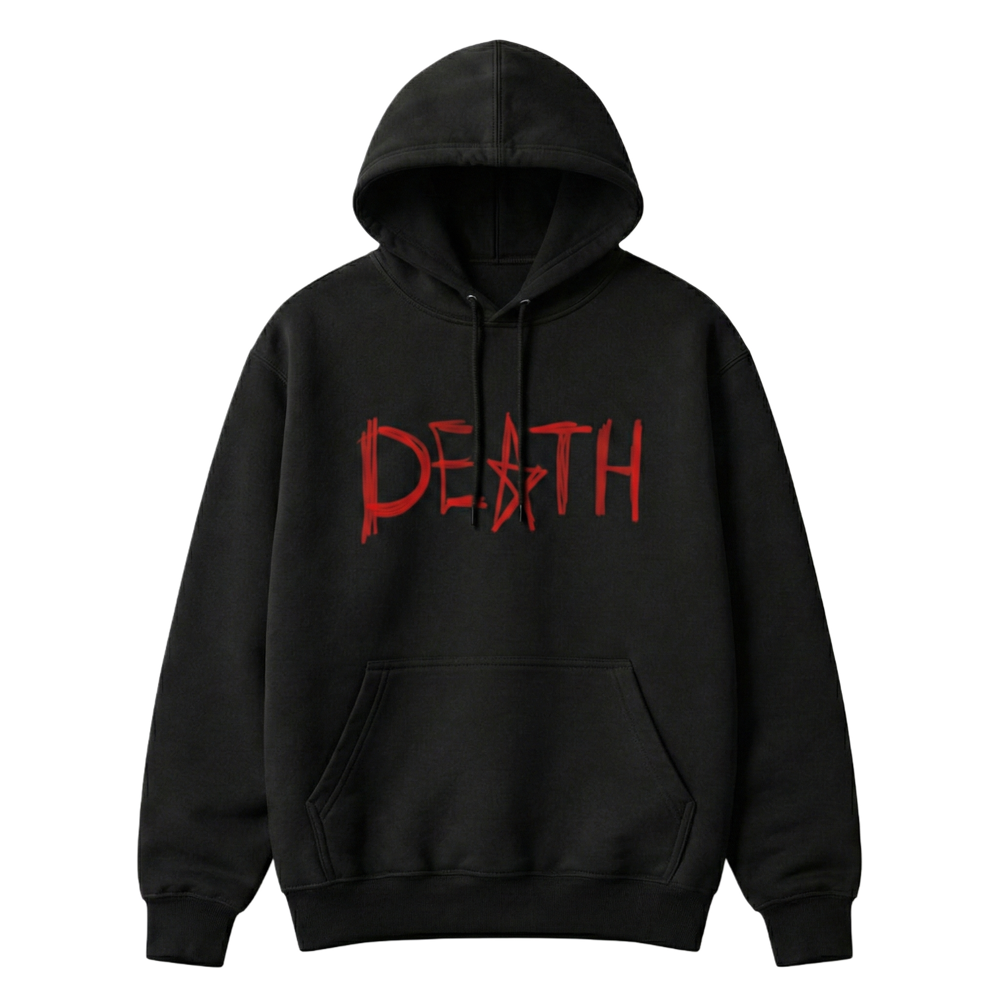 Black Rebellion 🖤- oversized Gothic Streetwear Hoodie