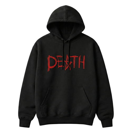 Black Rebellion 🖤- oversized Gothic Streetwear Hoodie
