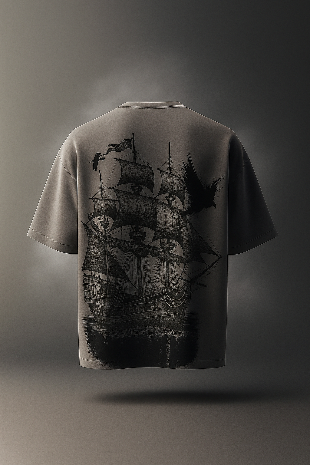 Captain’s Legacy Oversized Graphic T-Shirt