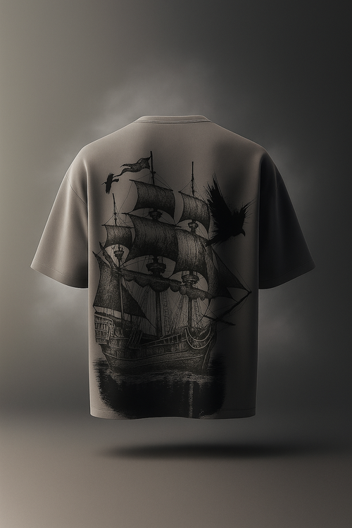 Captain’s Legacy Oversized Graphic T-Shirt