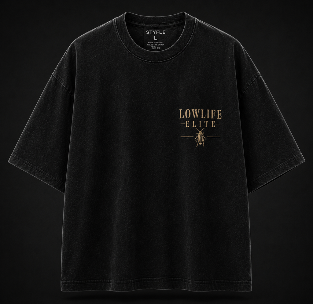 LOWLIFE ELITE Graphic T-Shirt – Royal Roach Edition