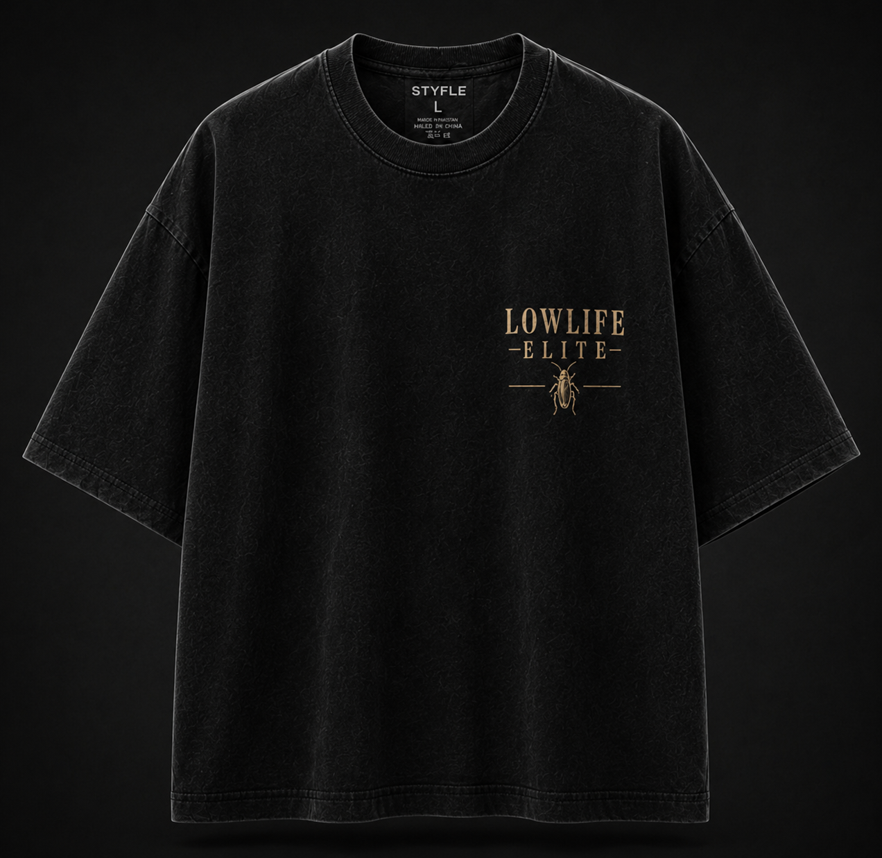 LOWLIFE ELITE Graphic T-Shirt – Royal Roach Edition