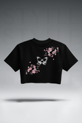 I BITE Cropped Tee – Black